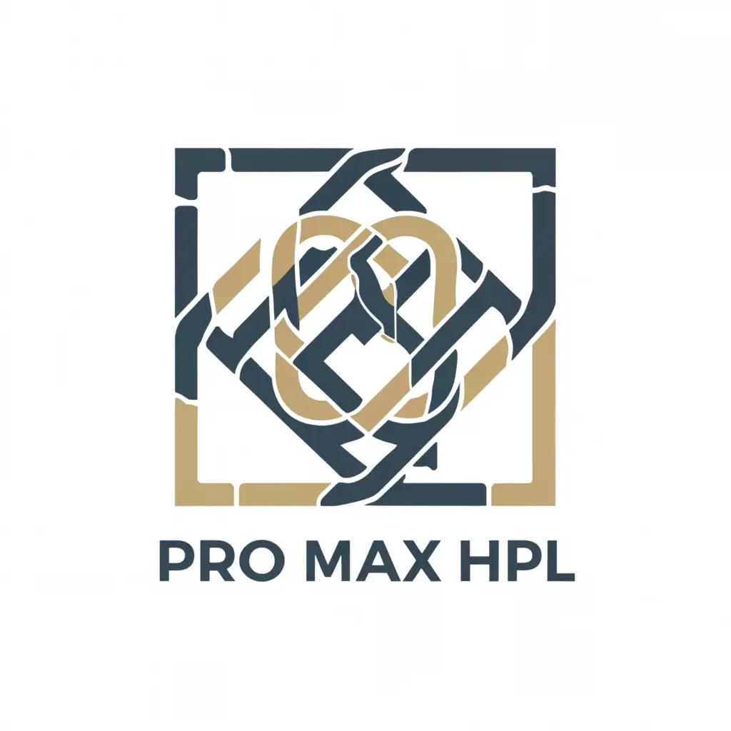 a logo design,with the text "Pro max hpl", main symbol:Hpl,complex,clear background