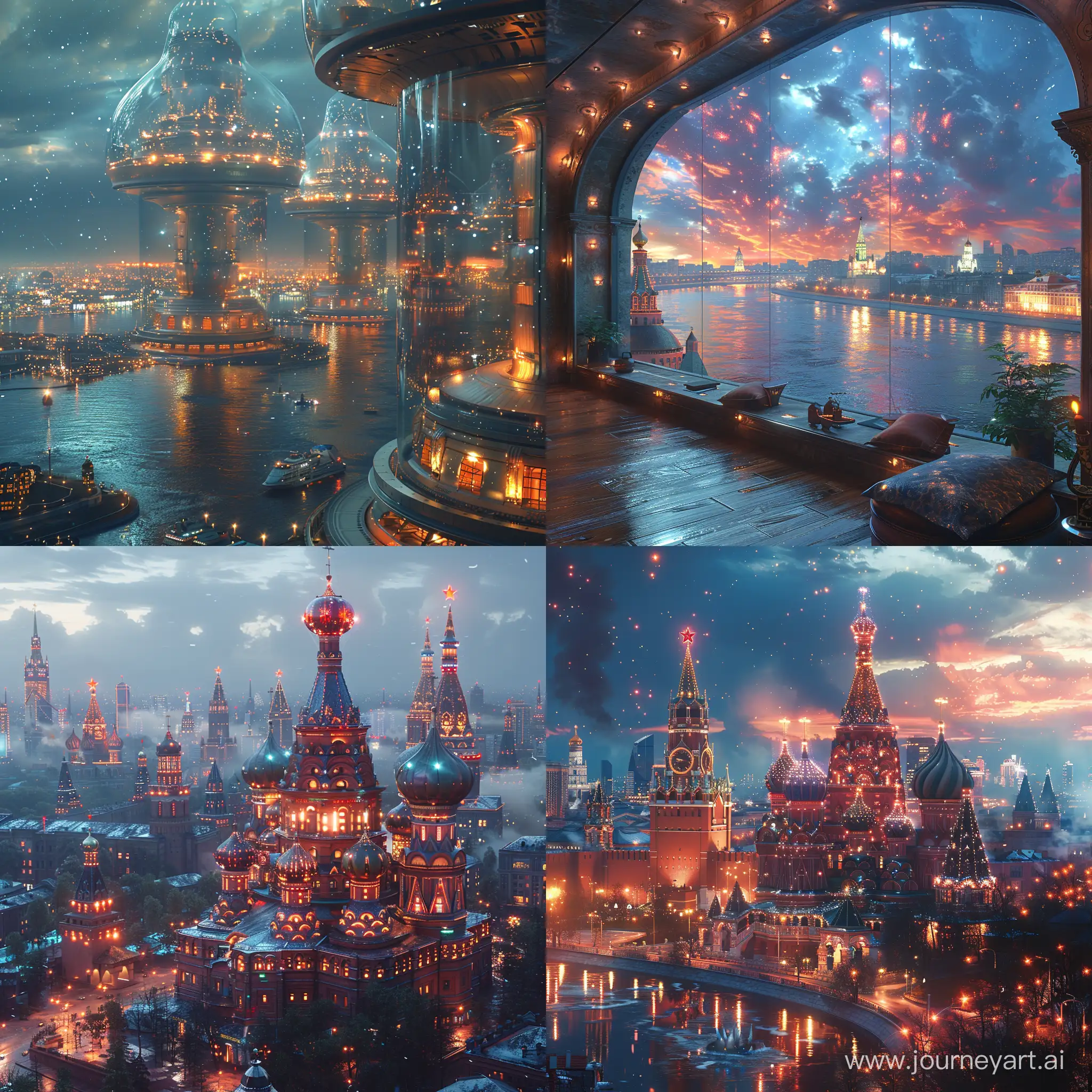 Futuristic-SciFi-Holographic-Moscow-Night-Skyline