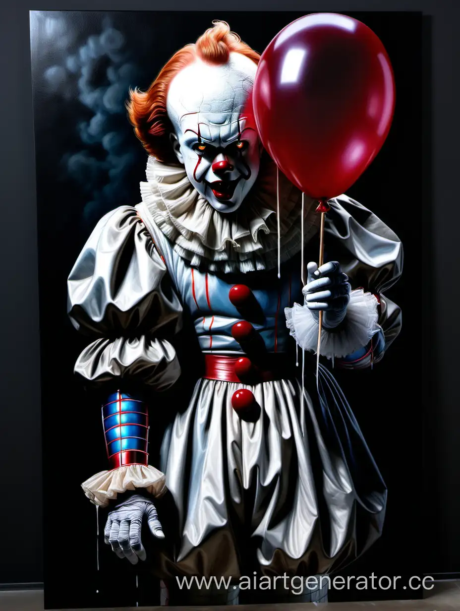 Hyperrealism-Art-Pennywise-Reflecting-Lost-Moments