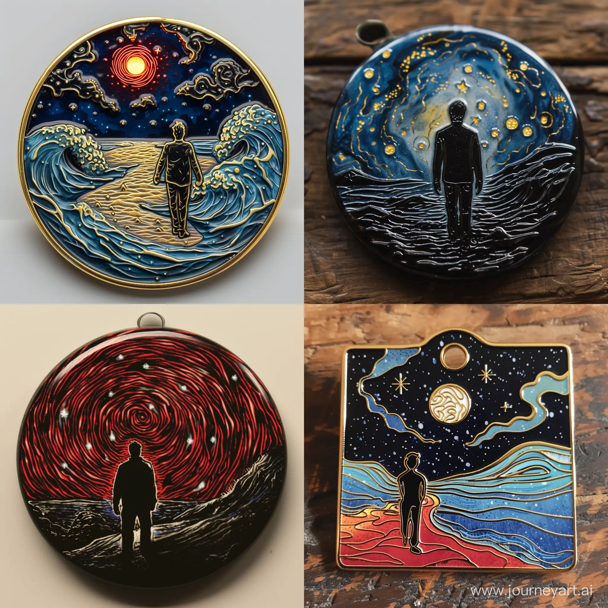 Ethereal-Journey-Badge-4008-Emerging-from-Hell-to-the-Starry-Sea
