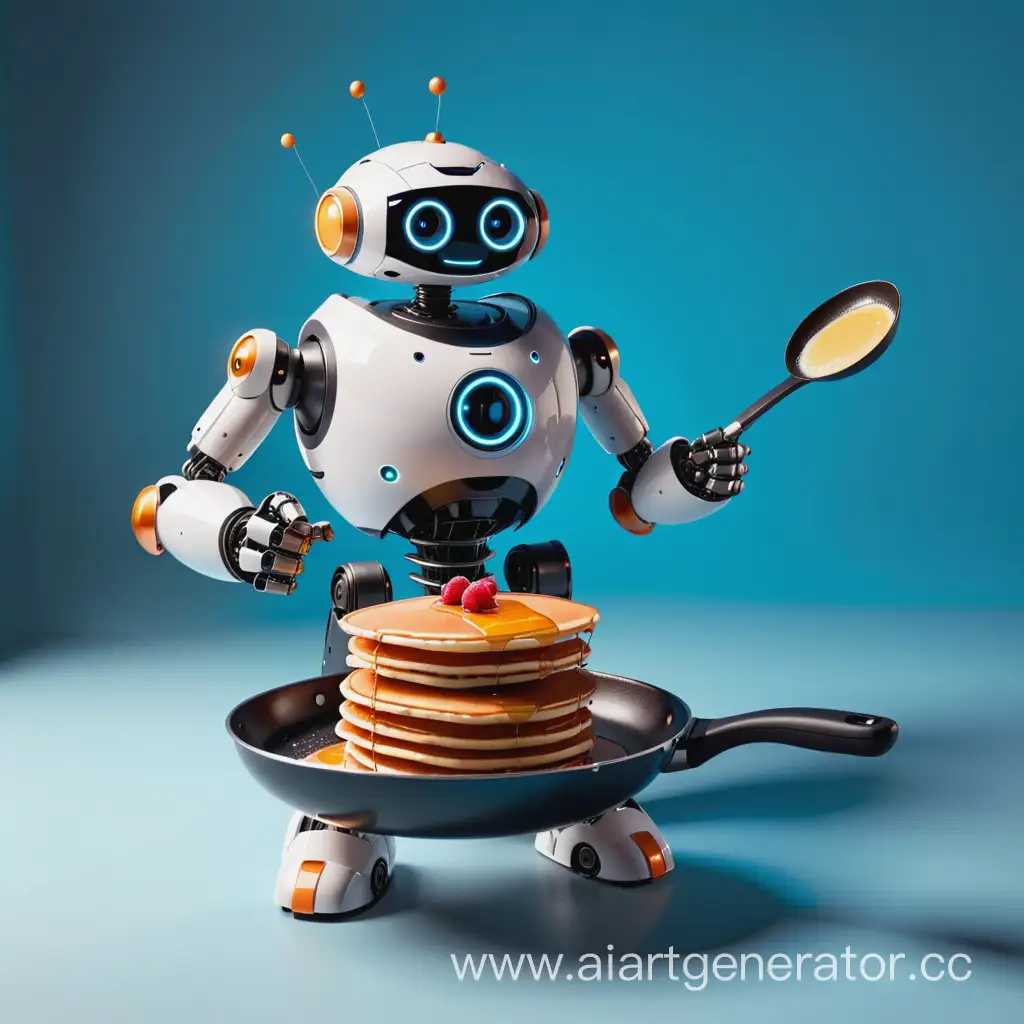 Robot-Cooking-Breakfast-with-Pancakes
