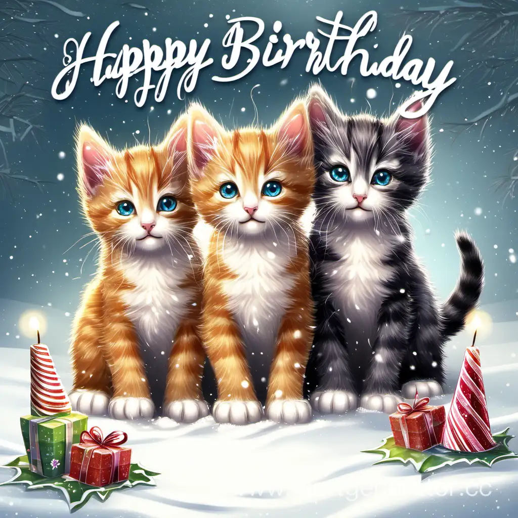 Winter-Birthday-Celebration-with-Adorable-Kittens