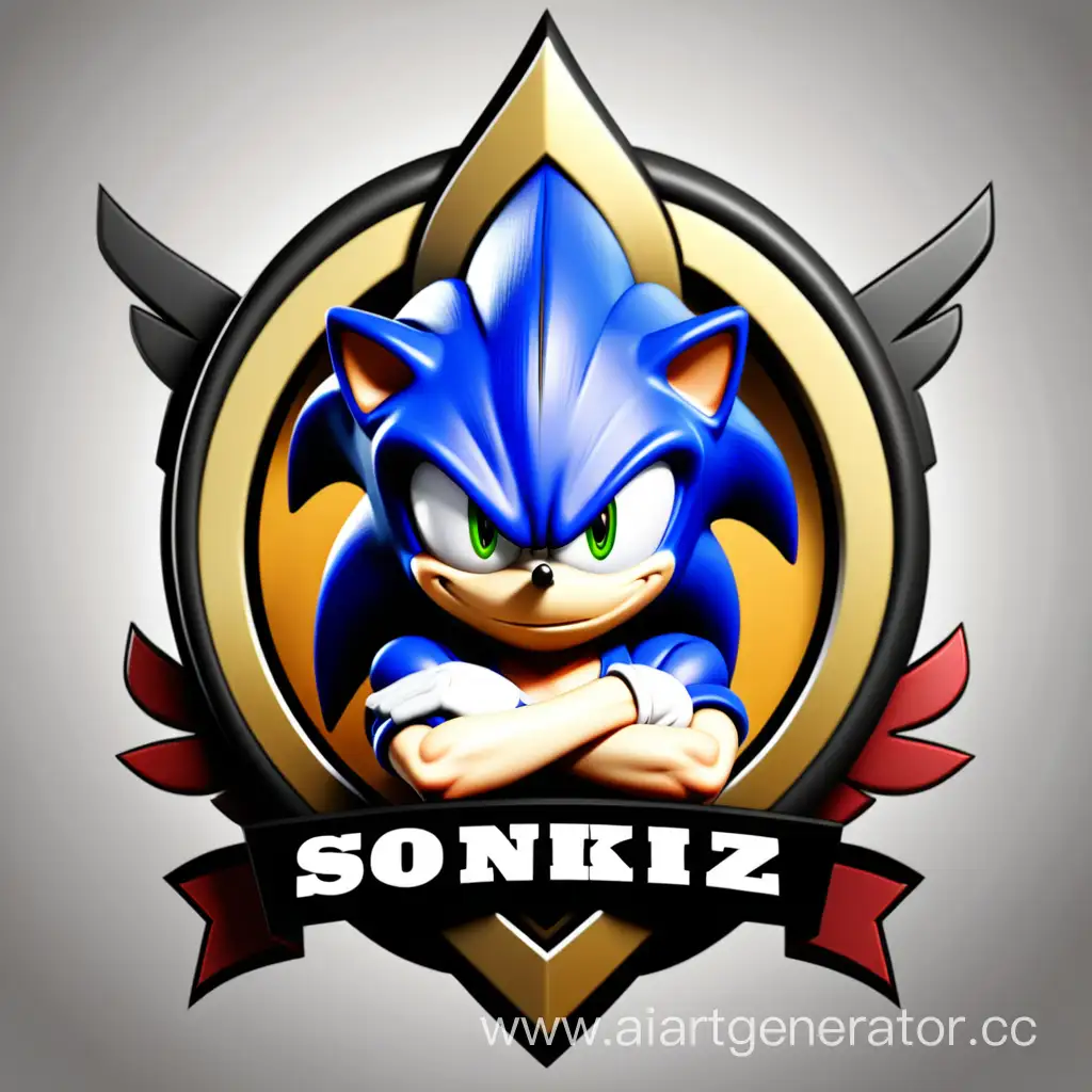 SONIKZ-Team-Emblem-Dynamic-Fusion-of-Sound-and-Visual-Elements