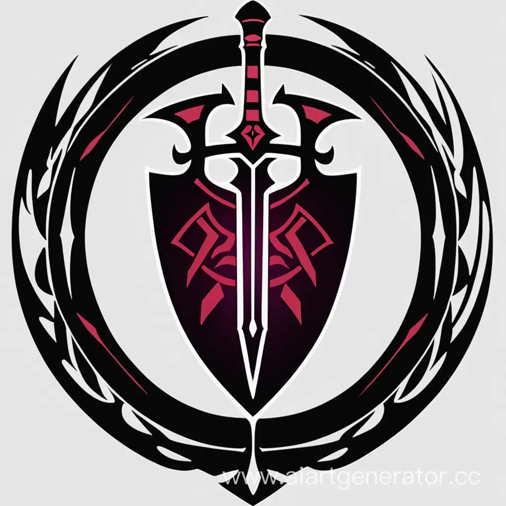 Epic-Animated-Dark-Fantasy-Logo-with-Long-Sword-and-Shield-Gerunox-Emblem
