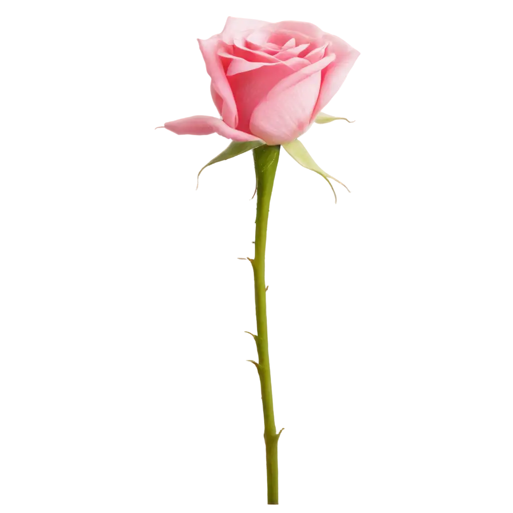 Exquisite-PNG-Rendering-Captivating-Hybrid-Pink-Rose-Image