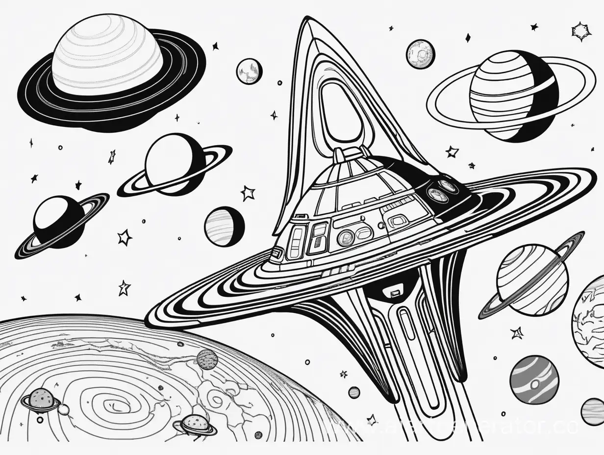Space-Planets-and-Ships-in-Bold-Monochrome-Contrast