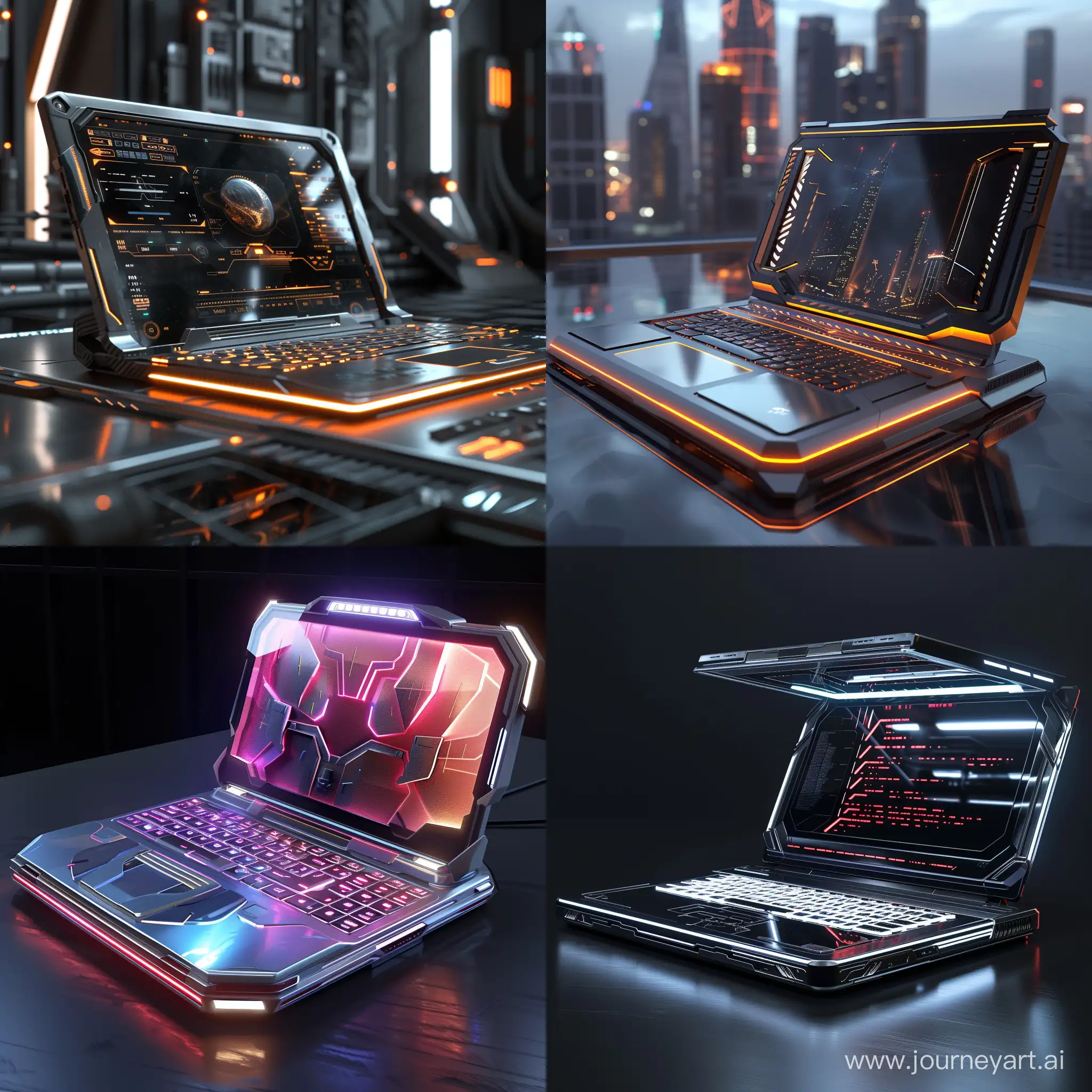 Futuristic-Composite-Laptop-with-Octane-Render-HighTech-Digital-Innovation