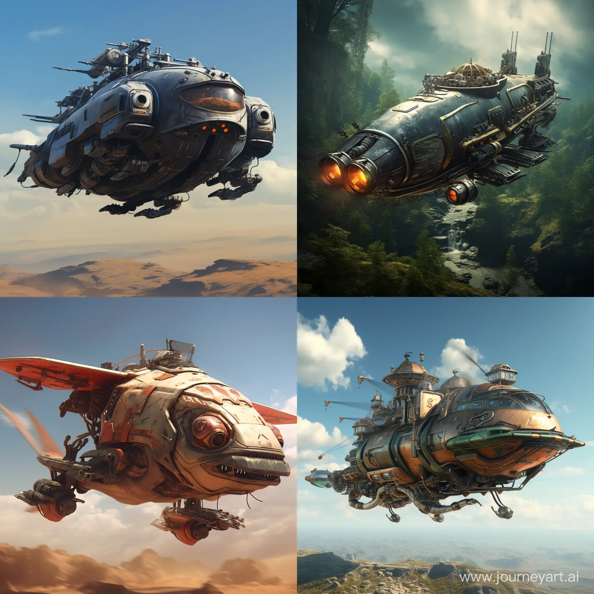Military-Innovation-Futuristic-Flying-Tank-in-Action