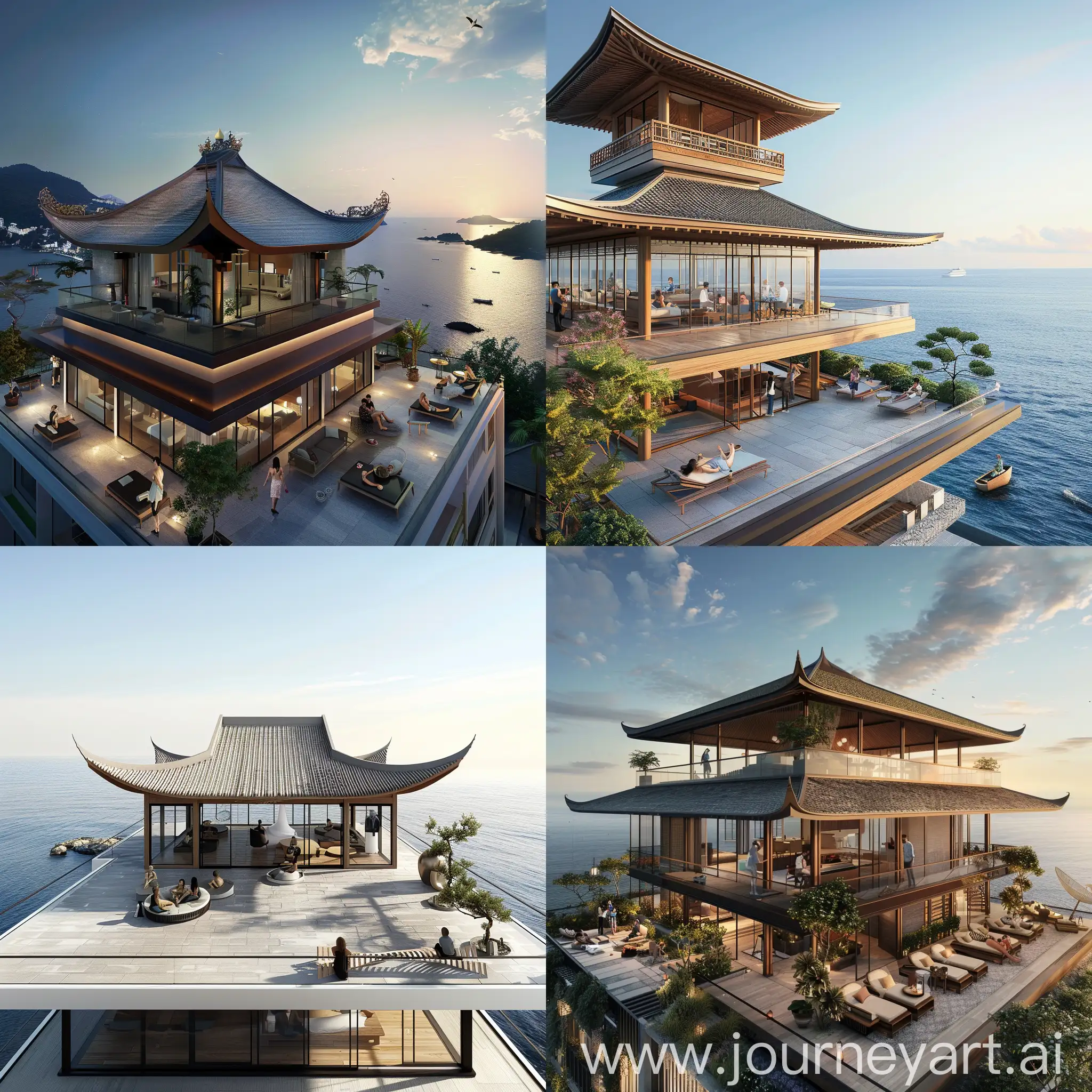 AsianStyle-Penthouse-with-Ocean-View-and-Relaxing-Guests