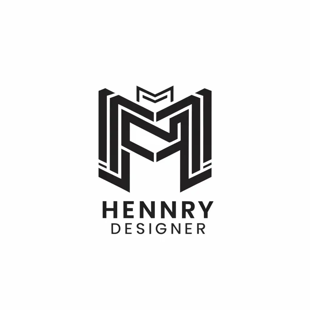 a logo design,with the text "Henry designer", main symbol:design,Moderate,be used in Internet industry,clear background