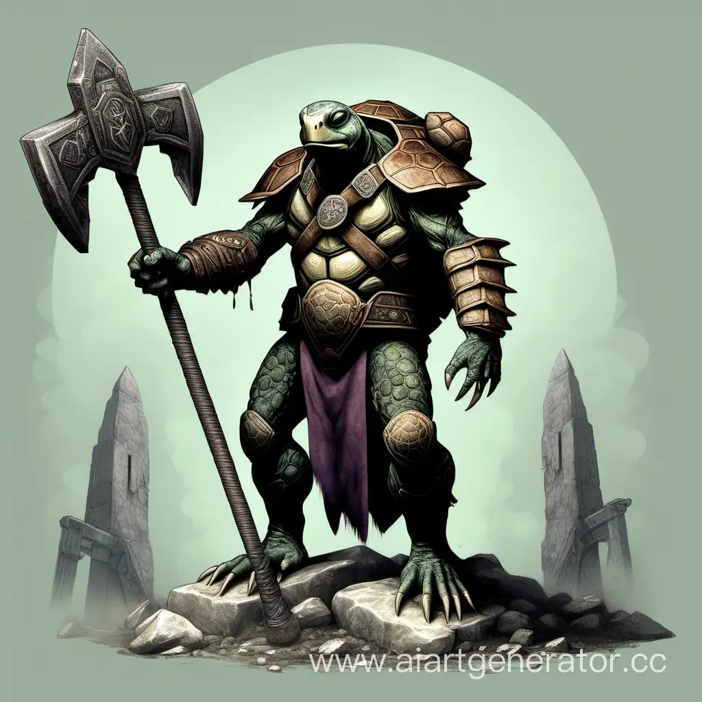 Majestic-Humanoid-Turtle-Warrior-with-Stone-War-Hammer