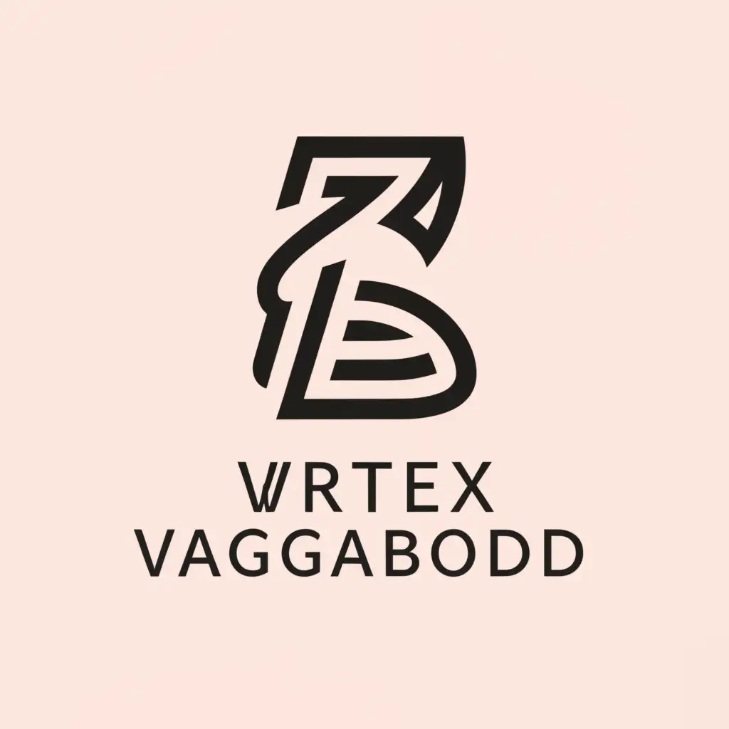 a logo design,with the text "VortexVagabond", main symbol:women's cap EKONIKA,Minimalistic,be used in Internet industry,clear background