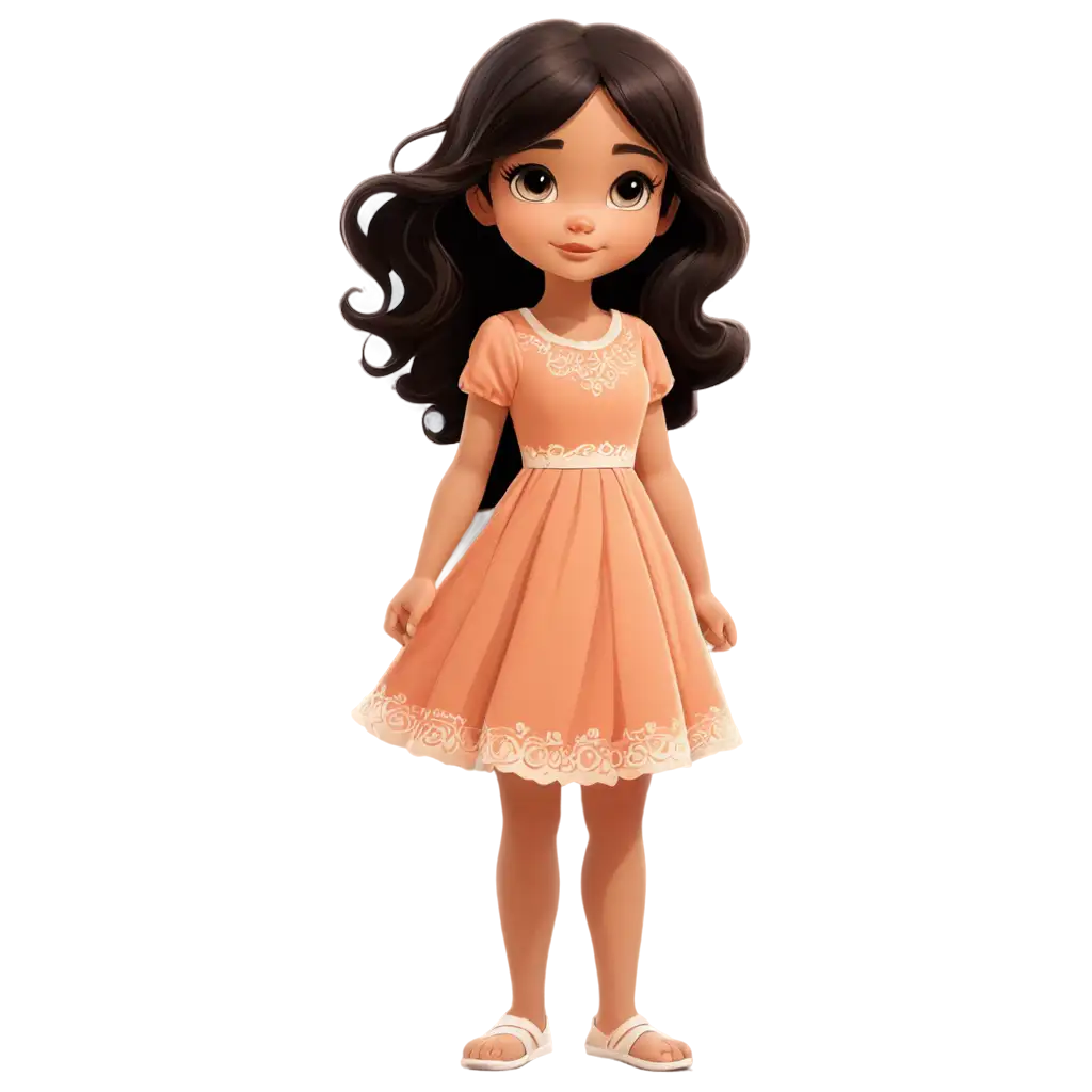 Beautiful-Little-Girl-Cartoon-PNG-Innocent-Character-Illustration-for-Kids-Books