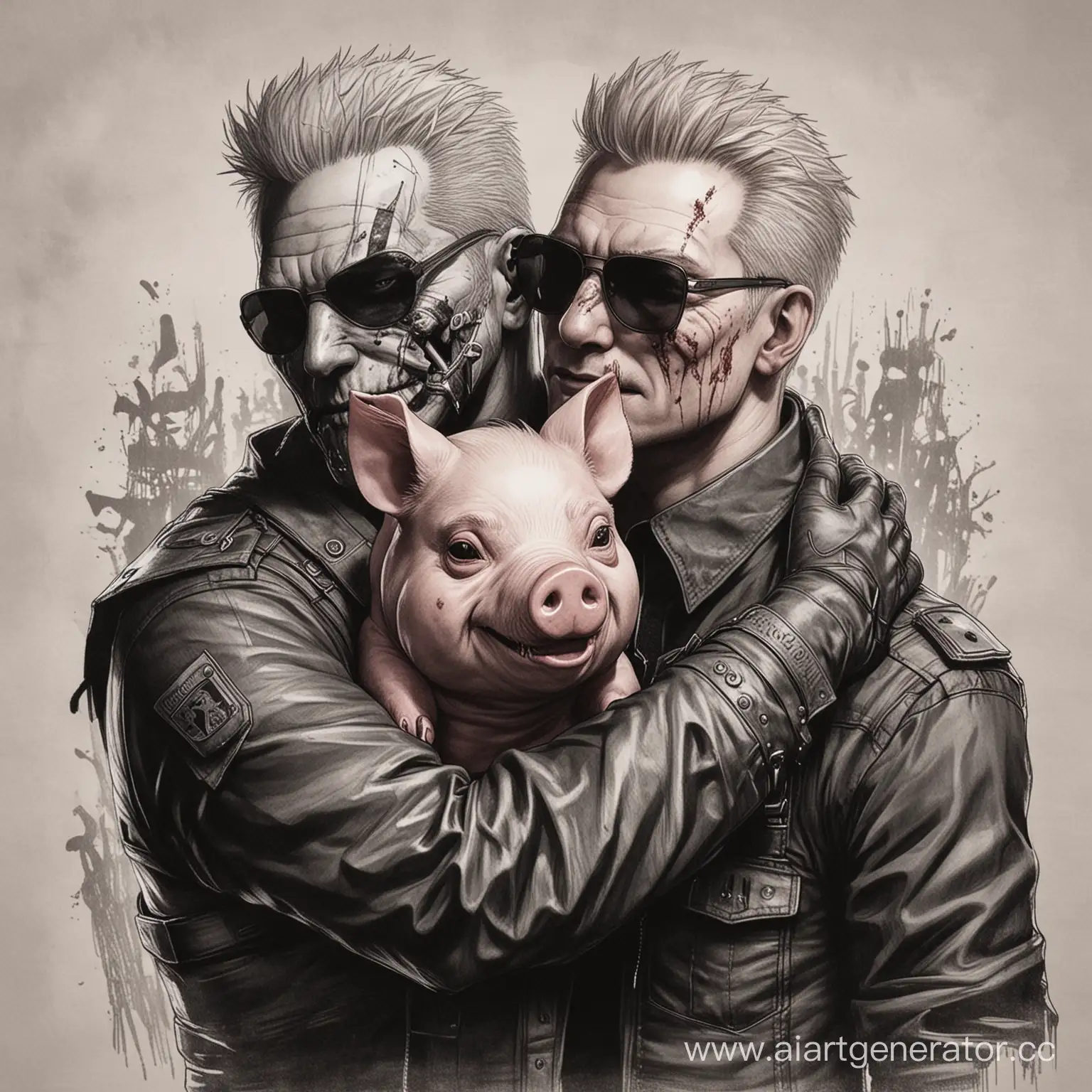 Dead-by-Daylight-Albert-Wesker-and-The-Pig-Romantic-Encounter