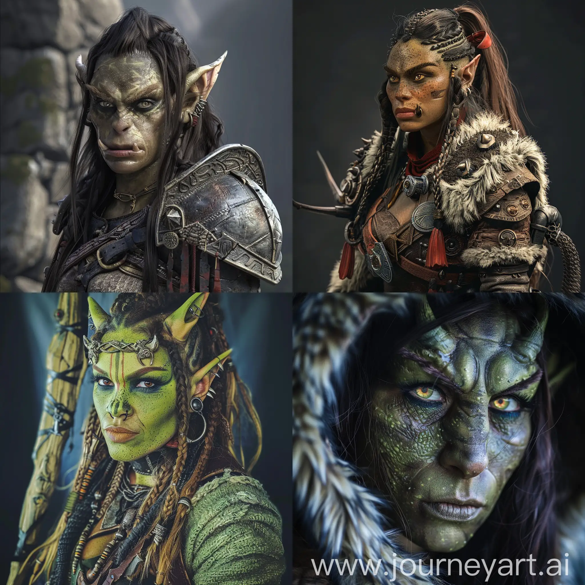 Mighty-Female-Orc-Warrior-Portrait