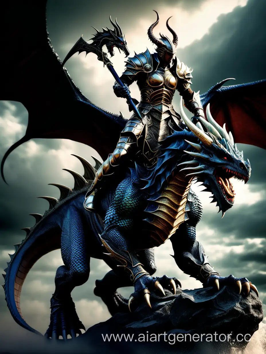 Ragnarok-Lord-Knight-Conquers-with-Realistic-Dragon-in-Menacing-Fantasy-Art