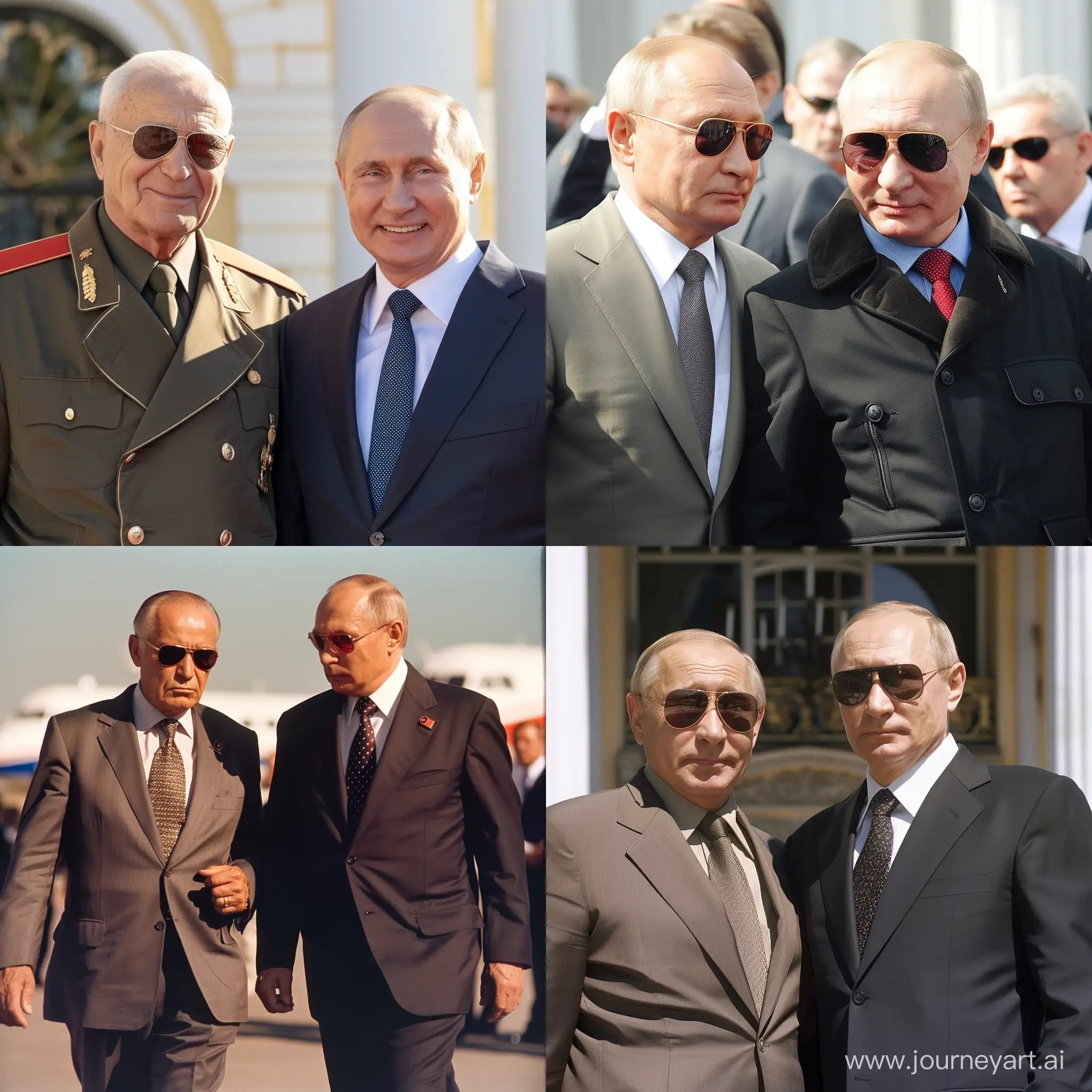 Tito-and-Putin-Portrait-Dynamic-Duo-in-Monochrome