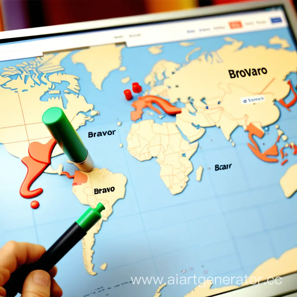 Global-Presence-of-BRAVOBAR-Markers-on-World-Map