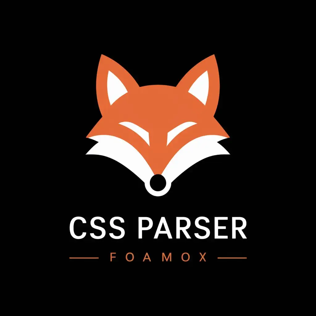 LOGO-Design-for-CSS-Parser-FoxInspired-Typography-for-the-Technology-Industry