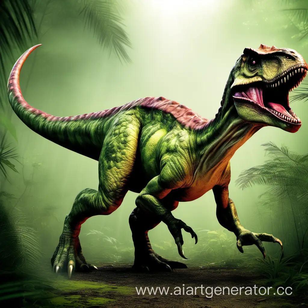 Un dinosaurio carniboro