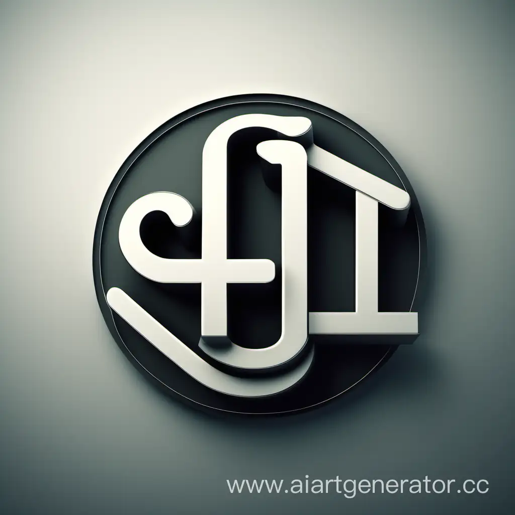 create a logo using 2 letters SL