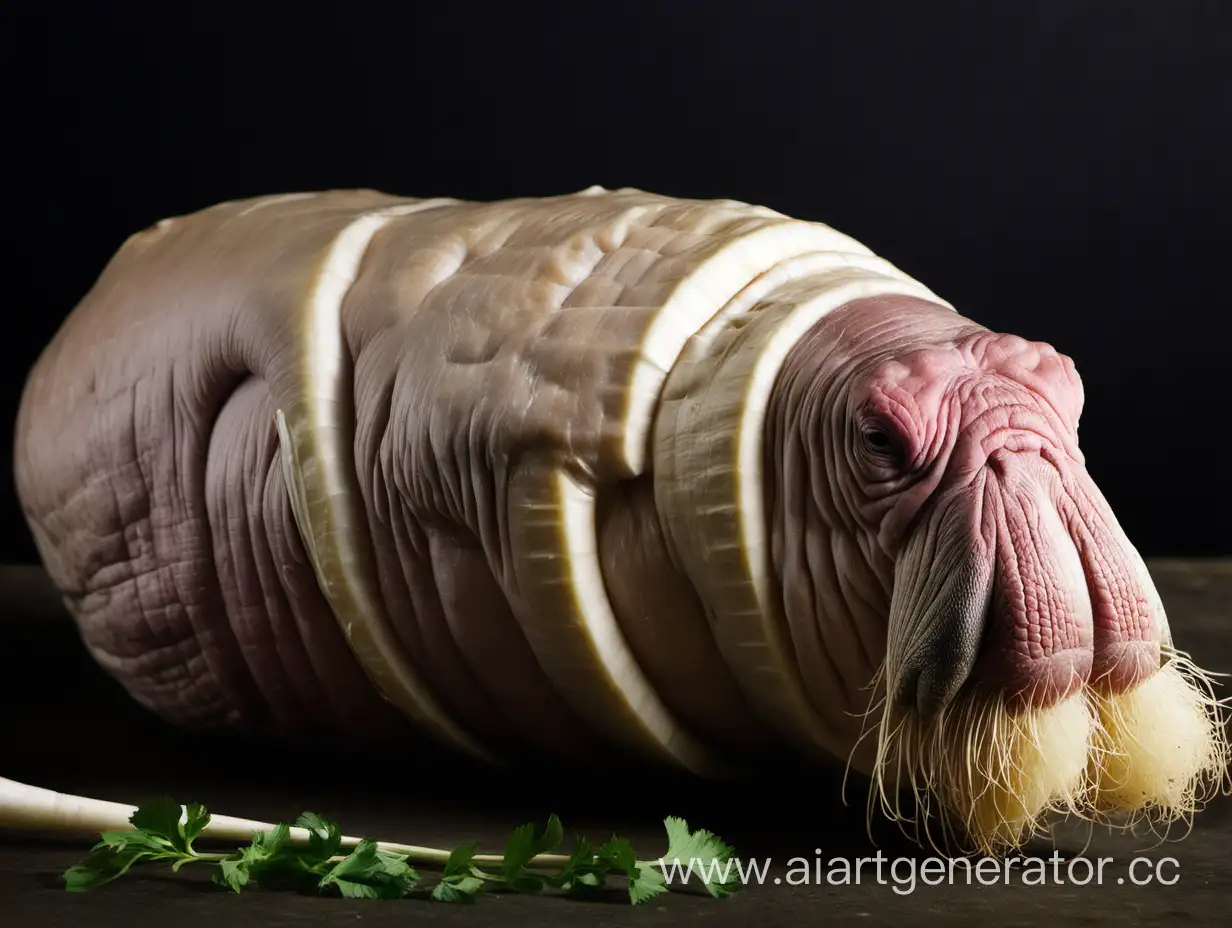 Lambert-the-Walrus-in-a-Horseradish-Field