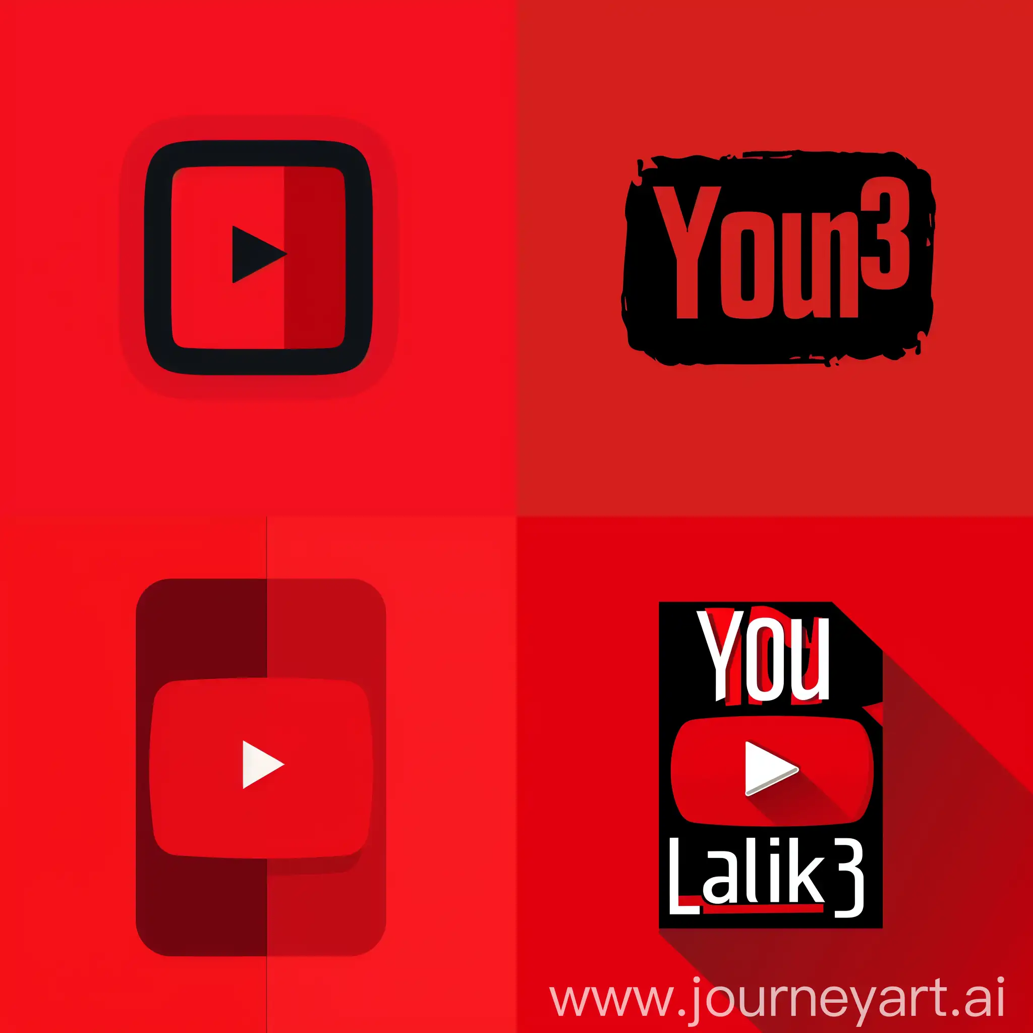Vibrant-YouTube-Header-with-LapLike3-Nickname-in-Red
