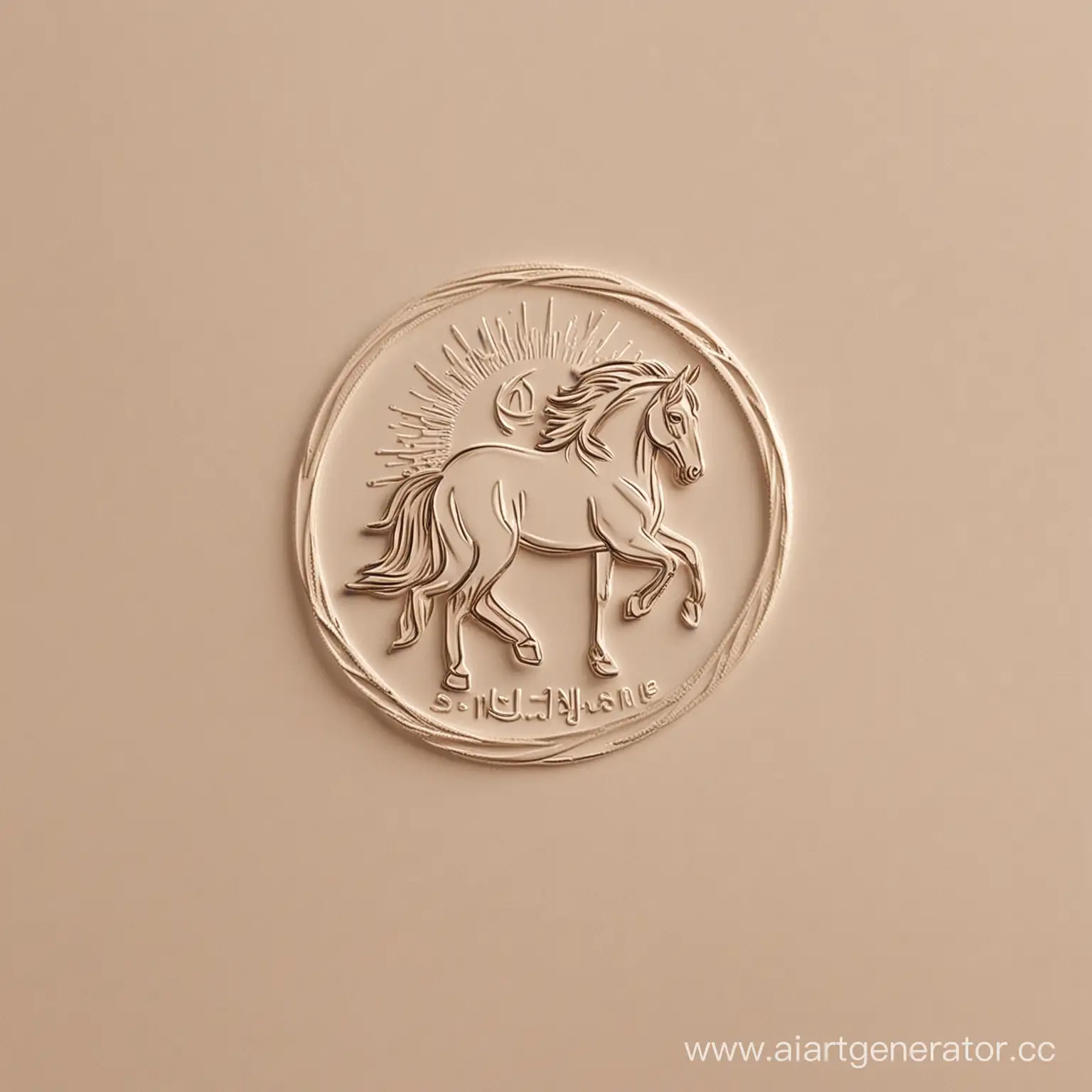Elegant-Horse-Figure-Logo-for-SunInspired-Clothing-Brand