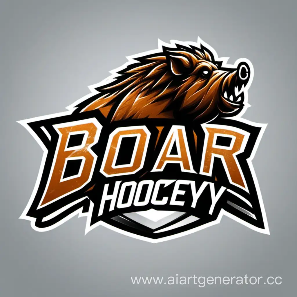 logo boar hockey