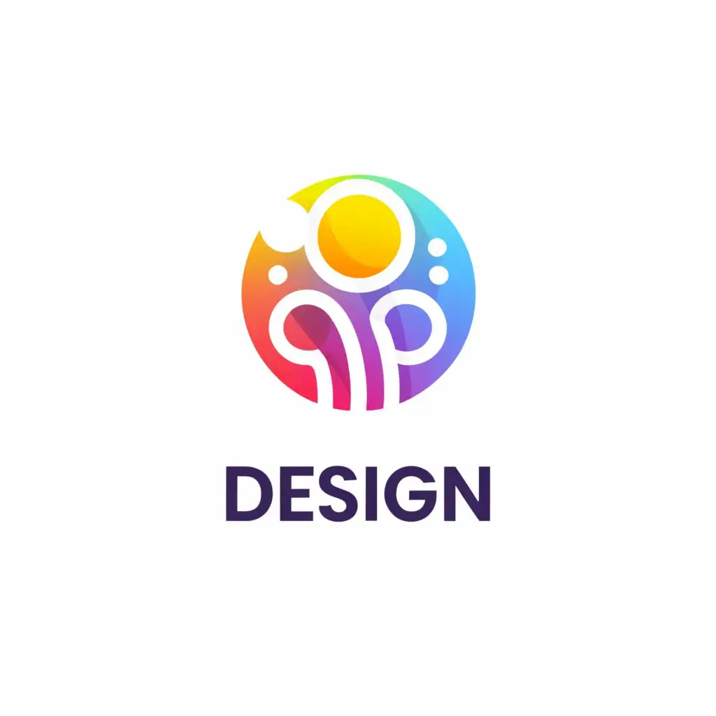 a logo design,with the text "DESIGN ", main symbol:SOCIAL MEDIA,Moderate,be used in Technology industry,clear background