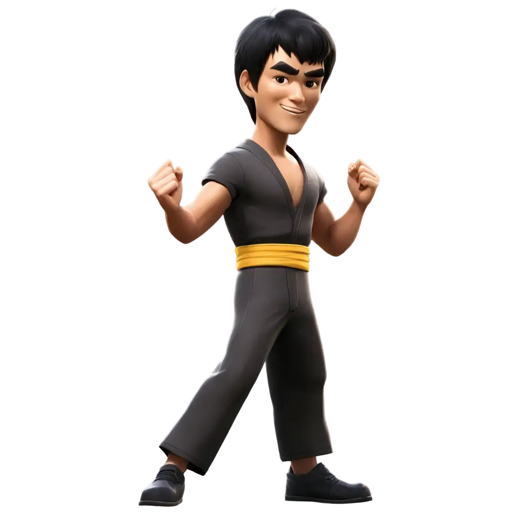 Bruce Lee game character