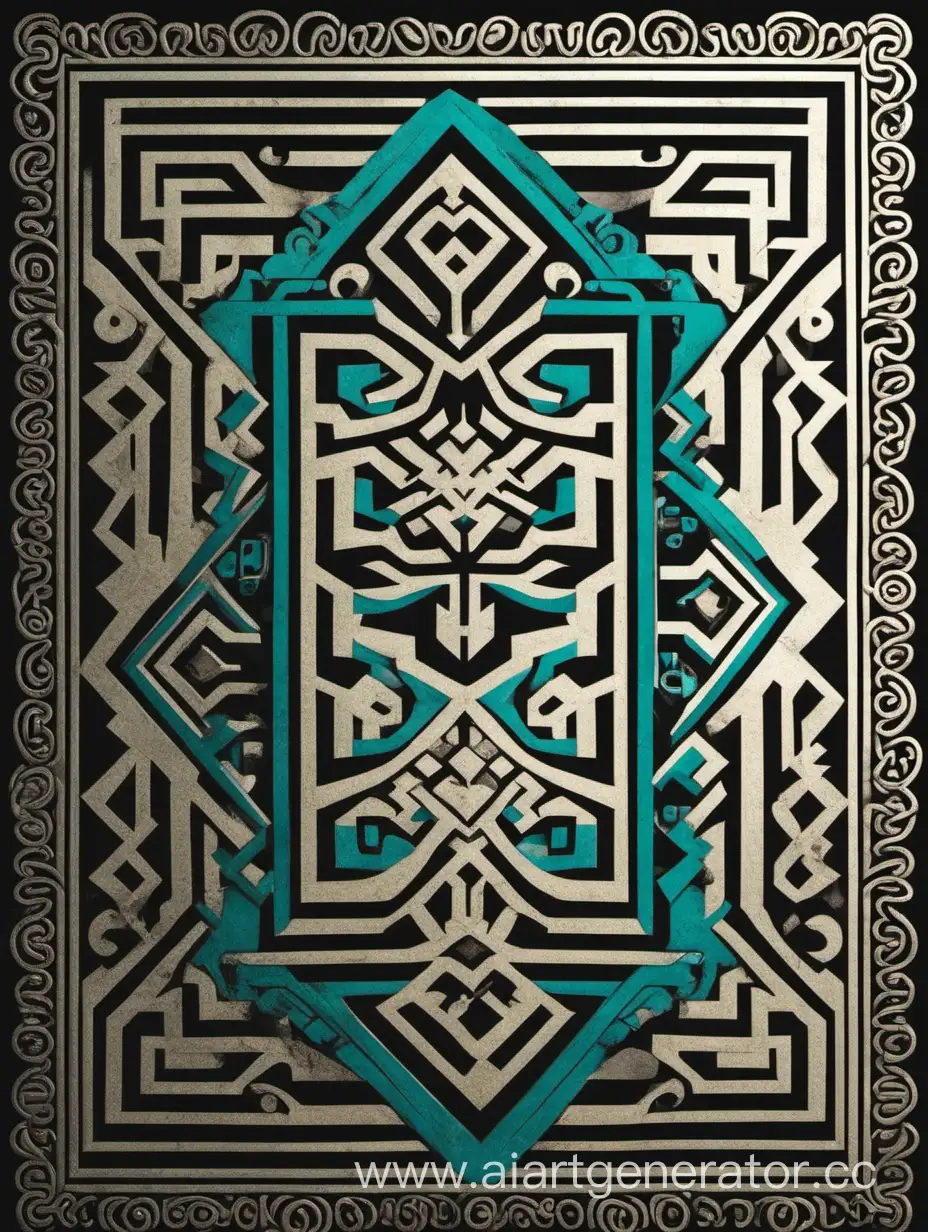 Kazakh modern design