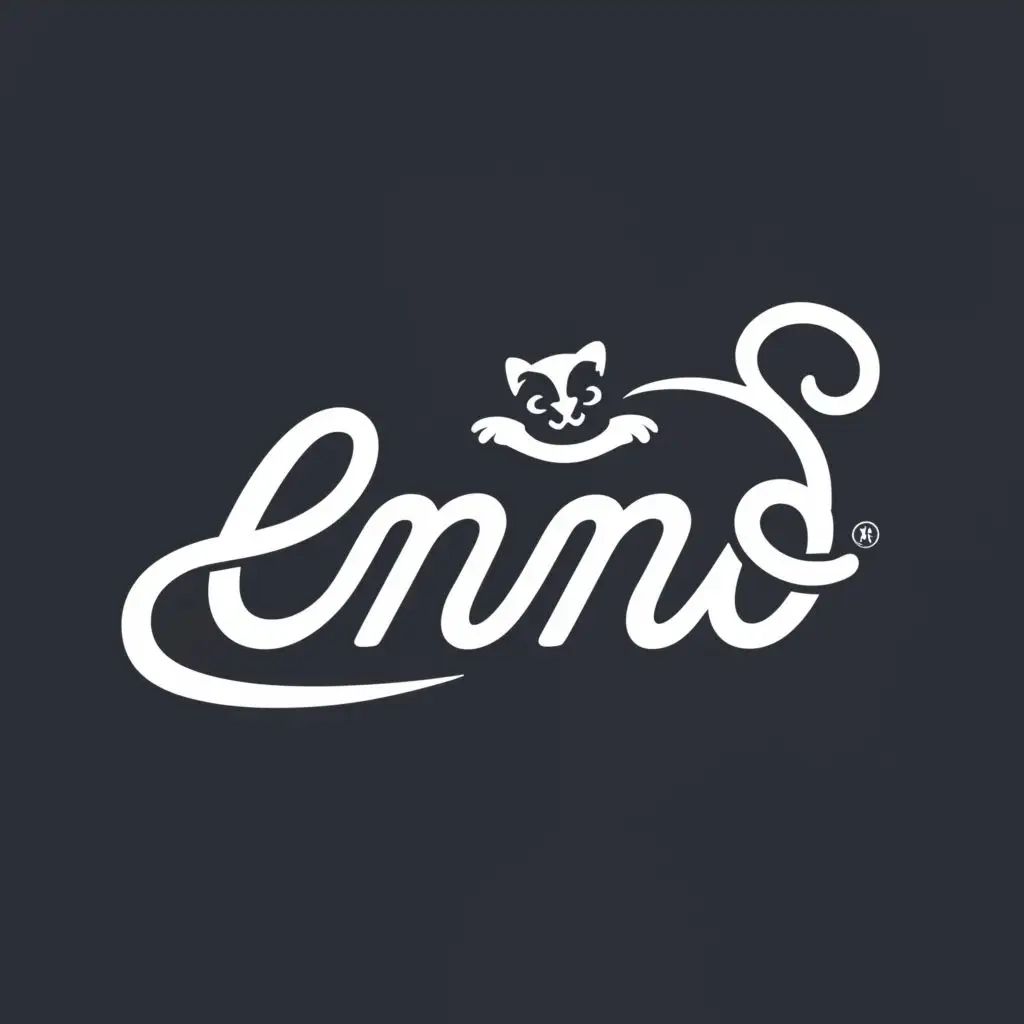 logo, Cat, with the text "Enno", typography
