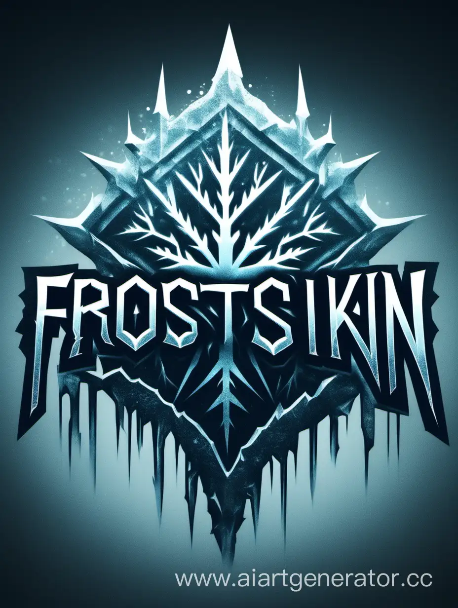 FrostiSkin-Logo-Glacial-Emblem-of-Transcendence