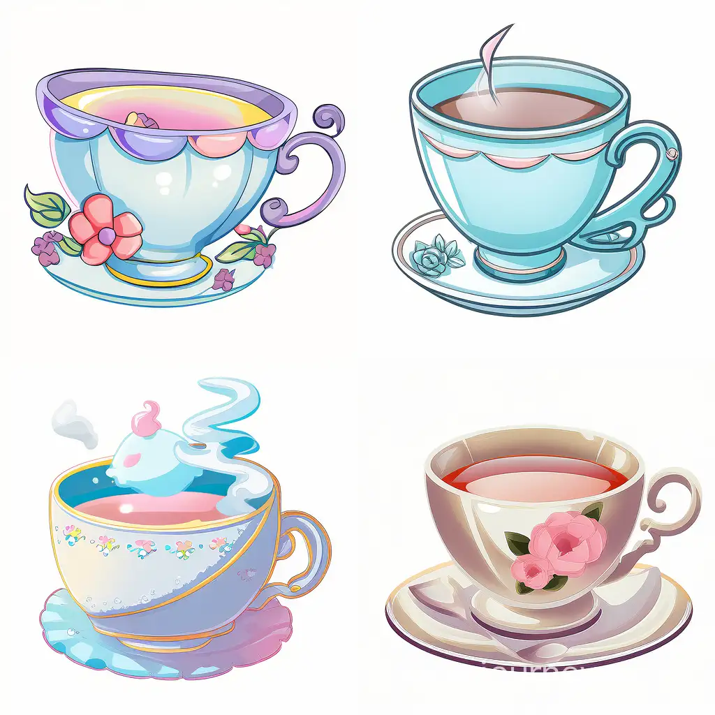 /imagine tea cup clip art