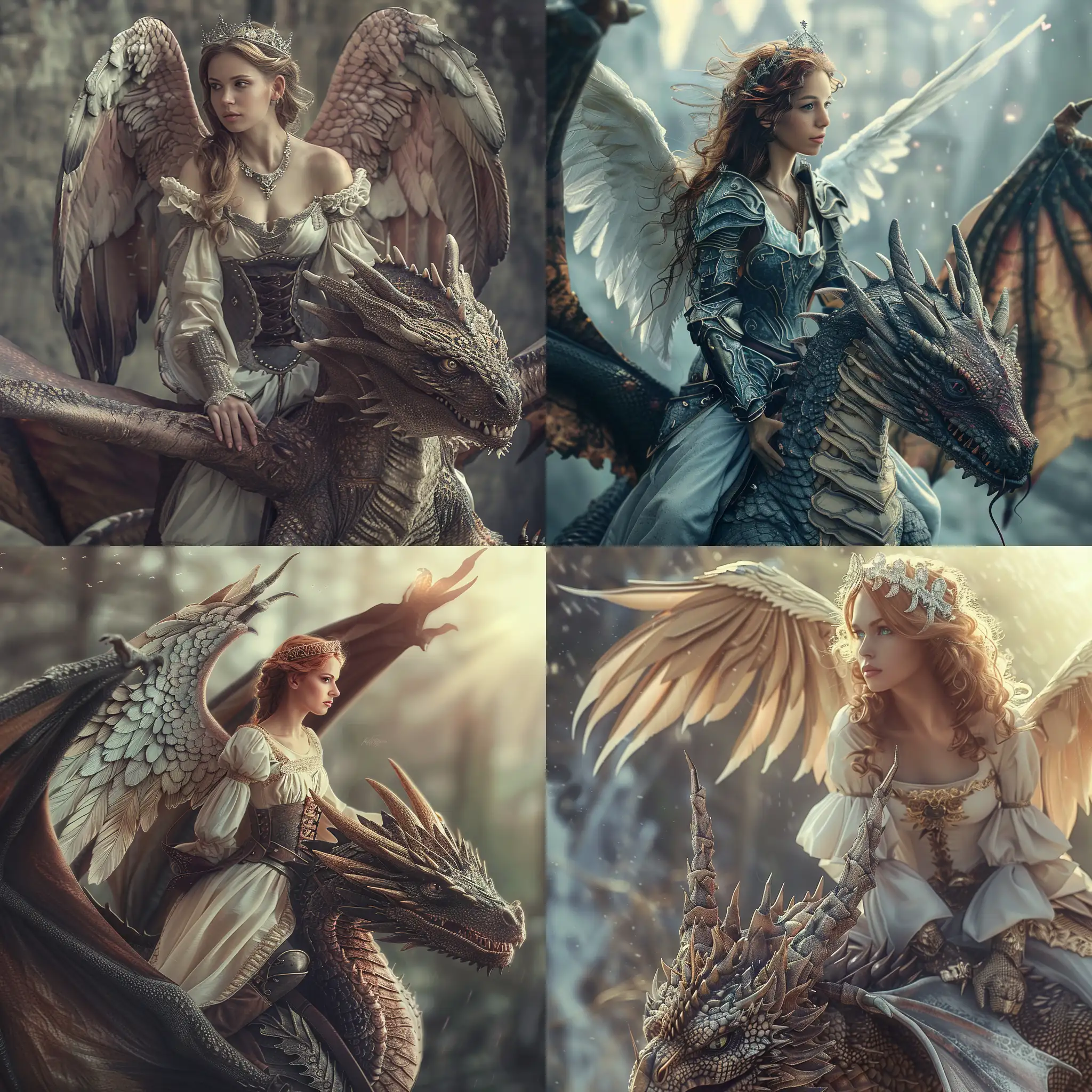 Medieval-Woman-with-Angel-Wings-Riding-Dragon-Enchanting-Fantasy-Portrait