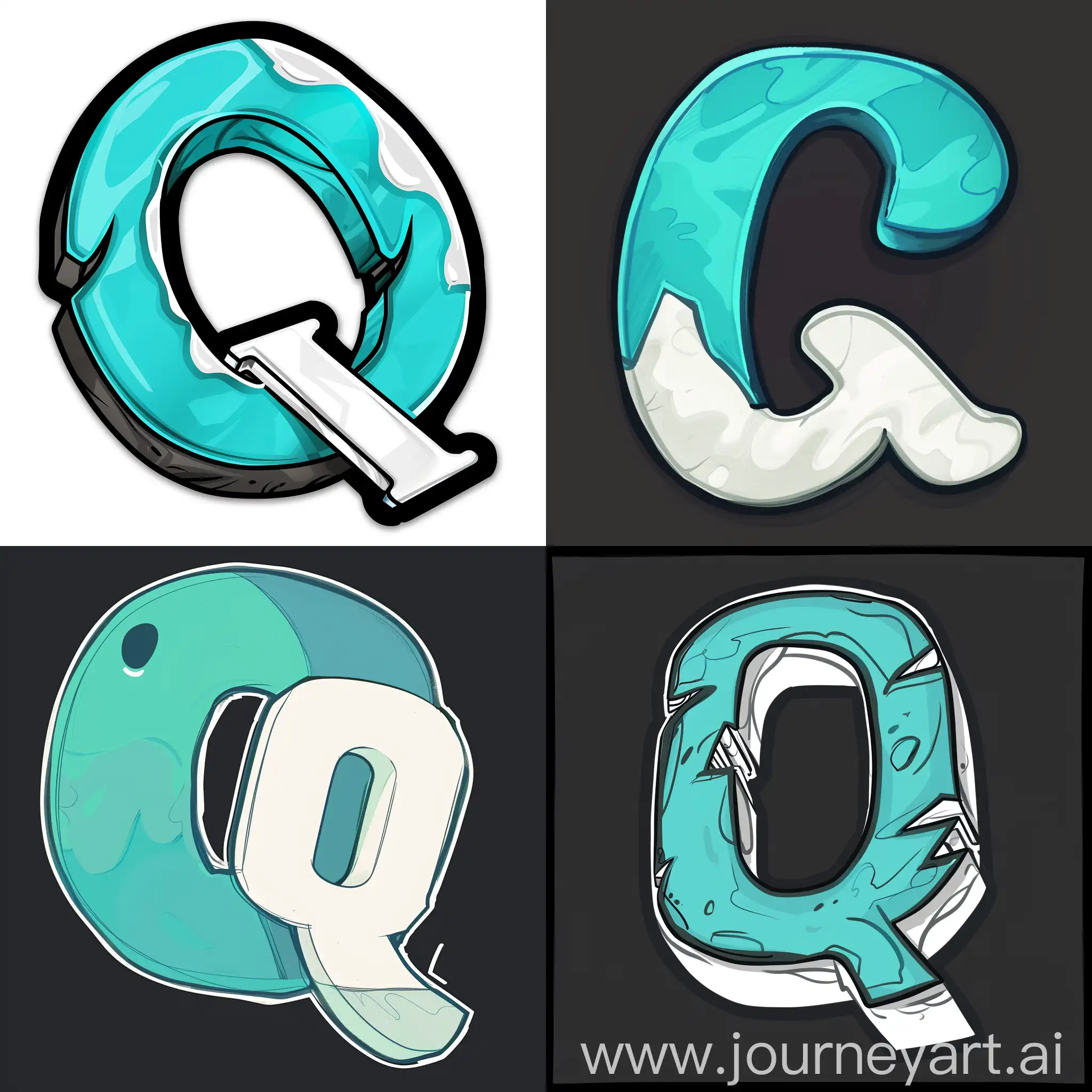 Discord-Avatar-Turquoise-Q-with-White-L