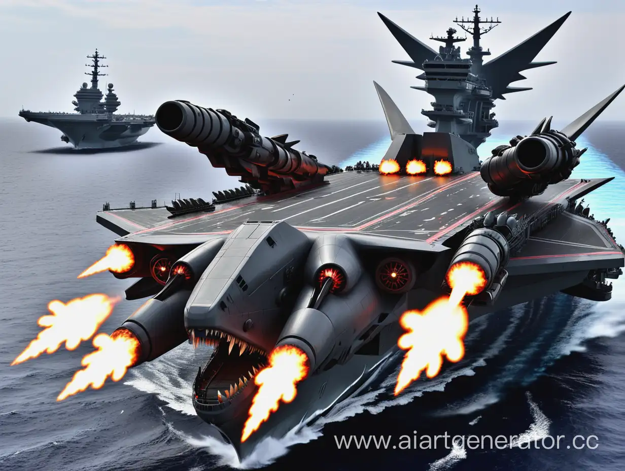 DragonInspired-Plasma-Cannon-Aircraft-Carrier-with-Shuriken-Launcher