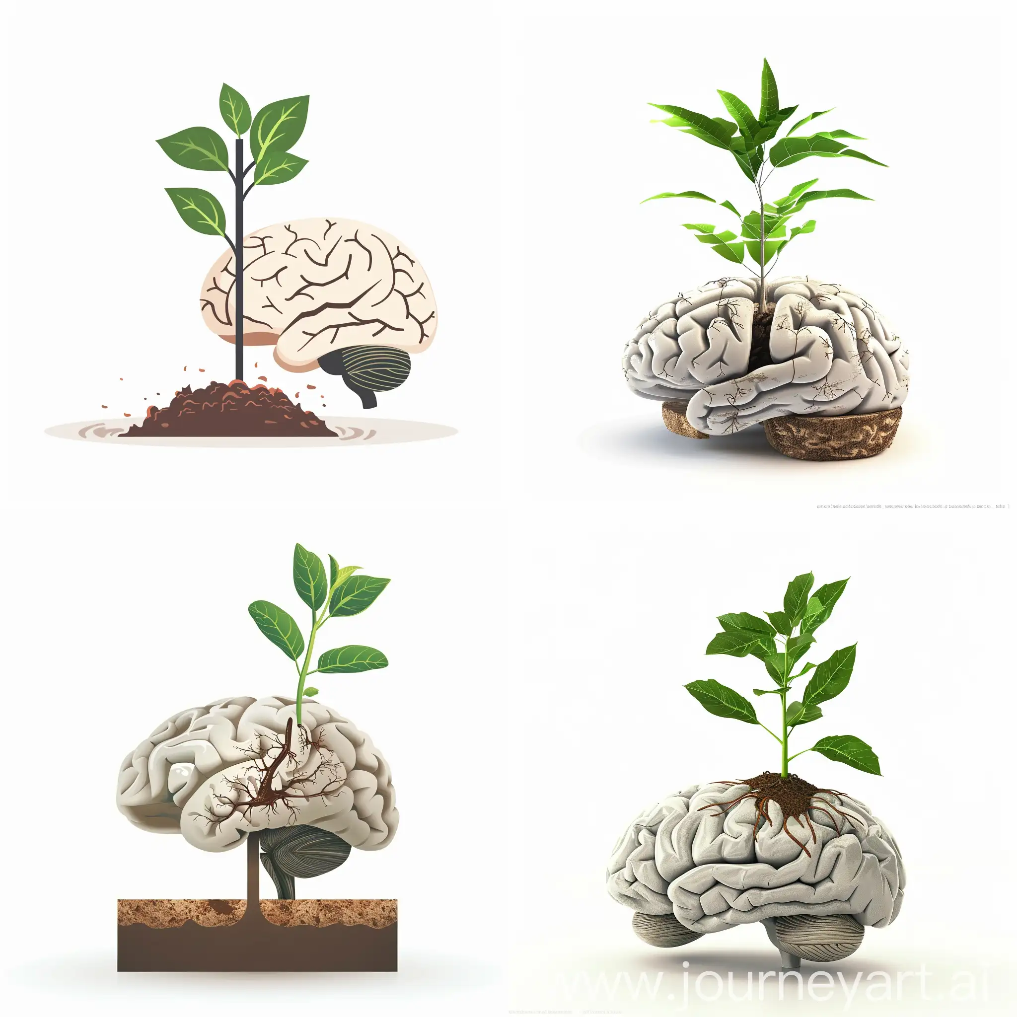 Brain-with-Blossoming-Plant-Vibrant-Vector-Animation