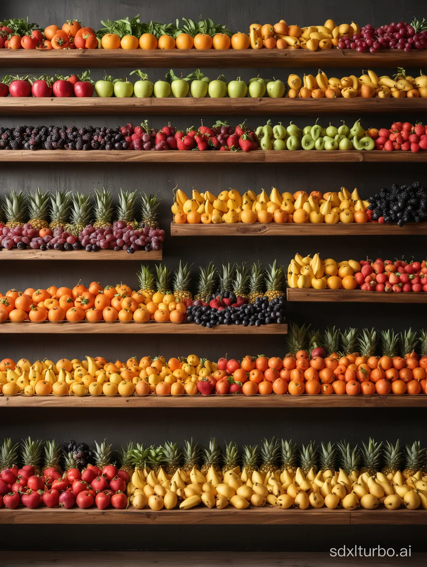 Vibrant-Fruit-Market-Display-Realistic-Photography-Composition