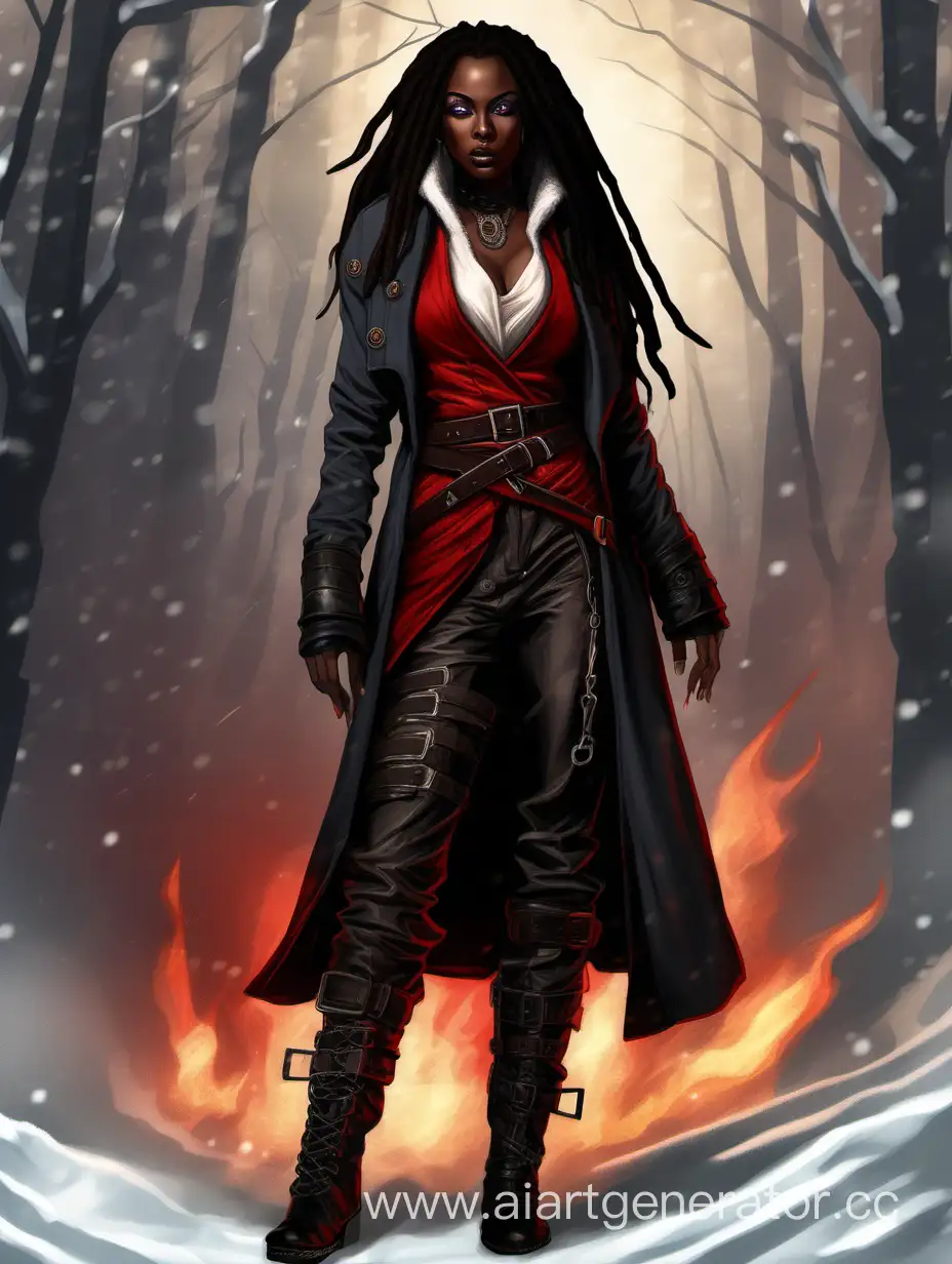 DarkSkinned-Woman-in-Medieval-Winter-Outfit-with-Fiery-Eyes