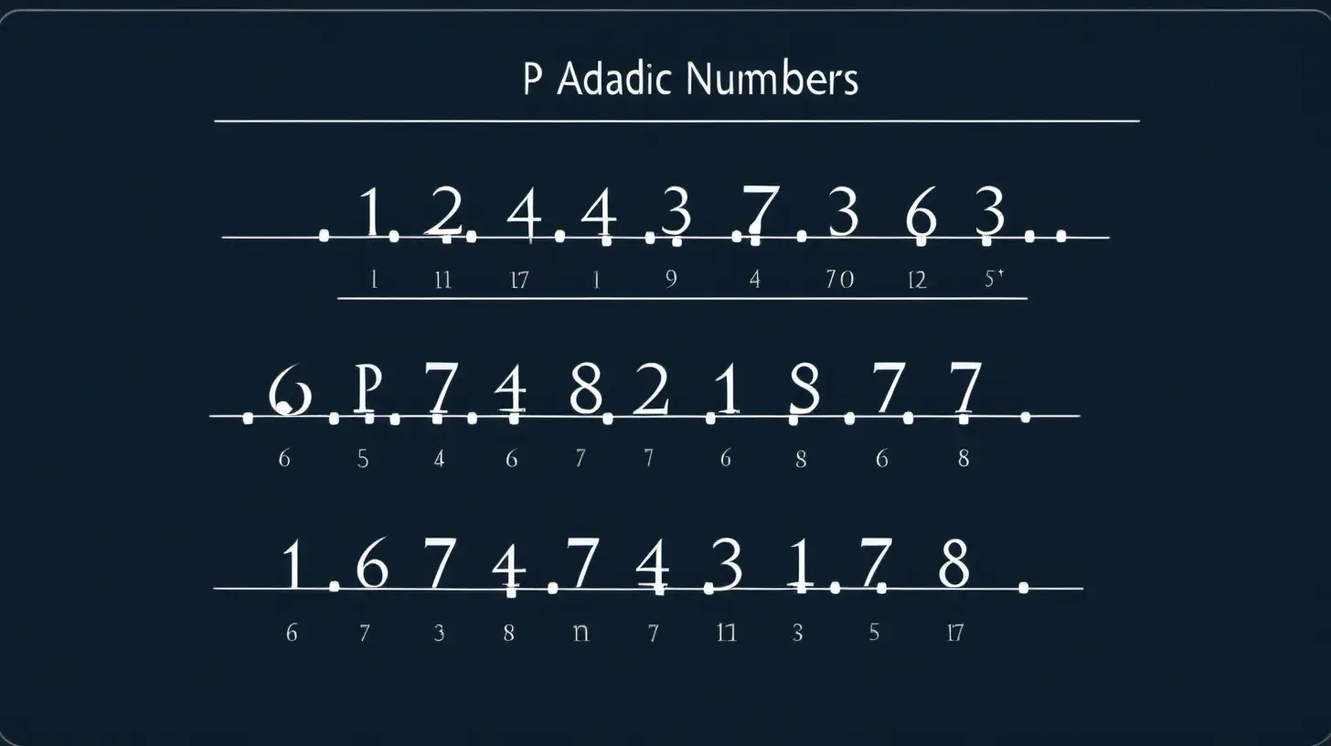 Abstract Representation of padic Numbers