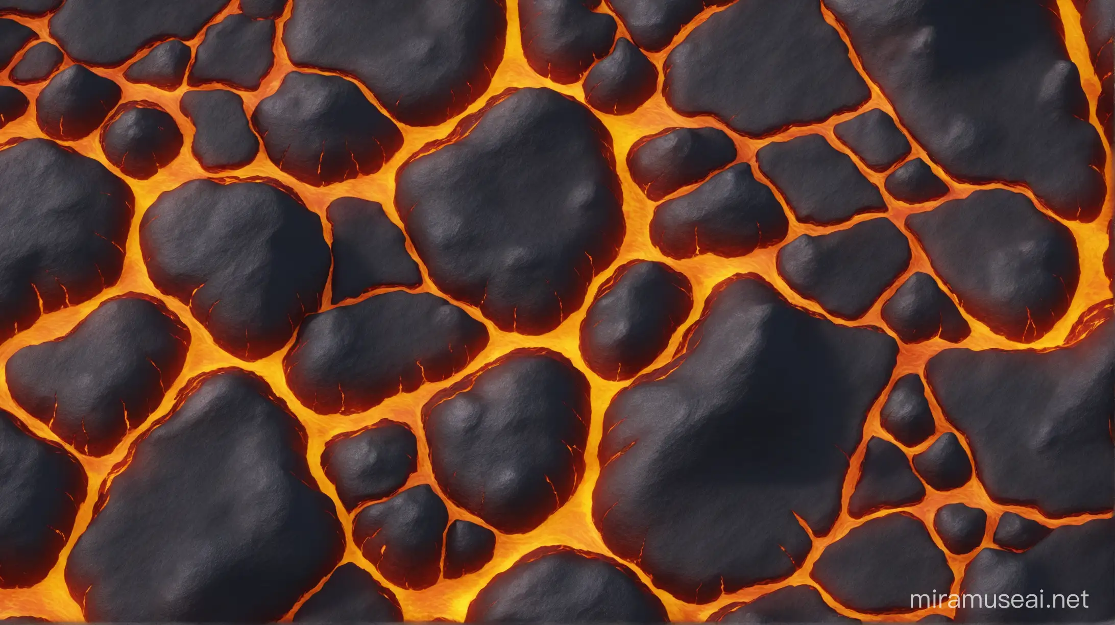 lava texture for plane 3D model