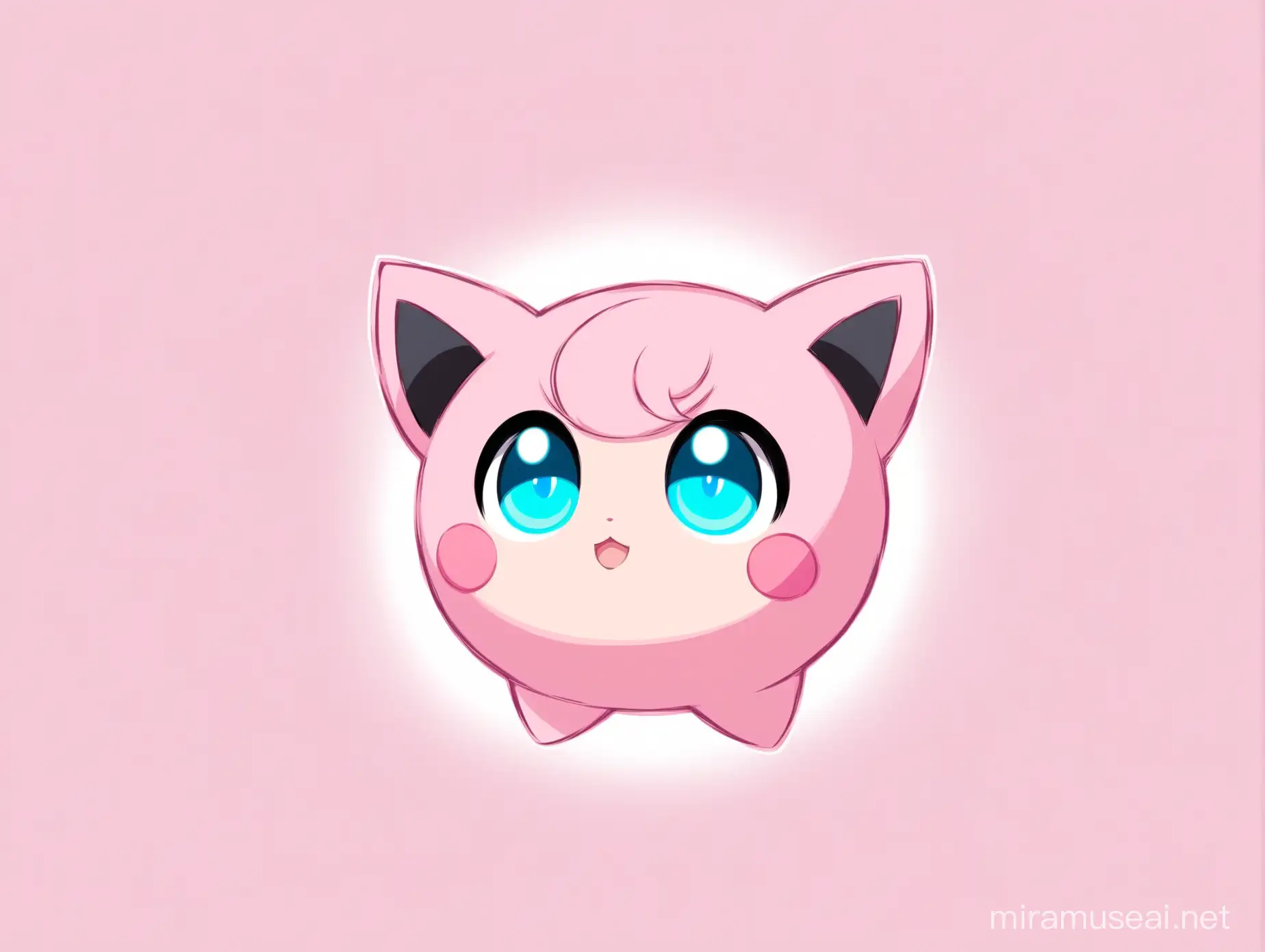 Jigglypuff background soft cotton