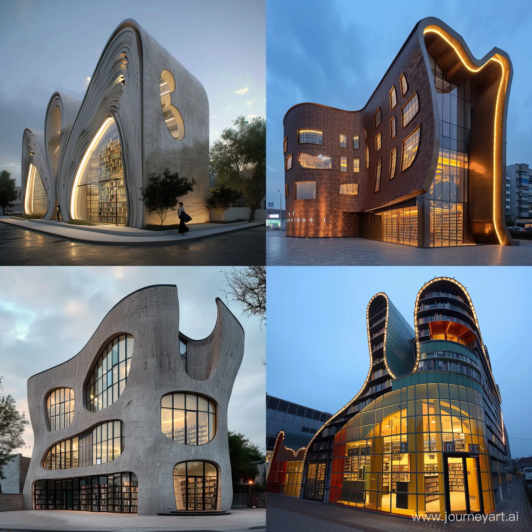 Unique-BookShaped-Building-Architecture