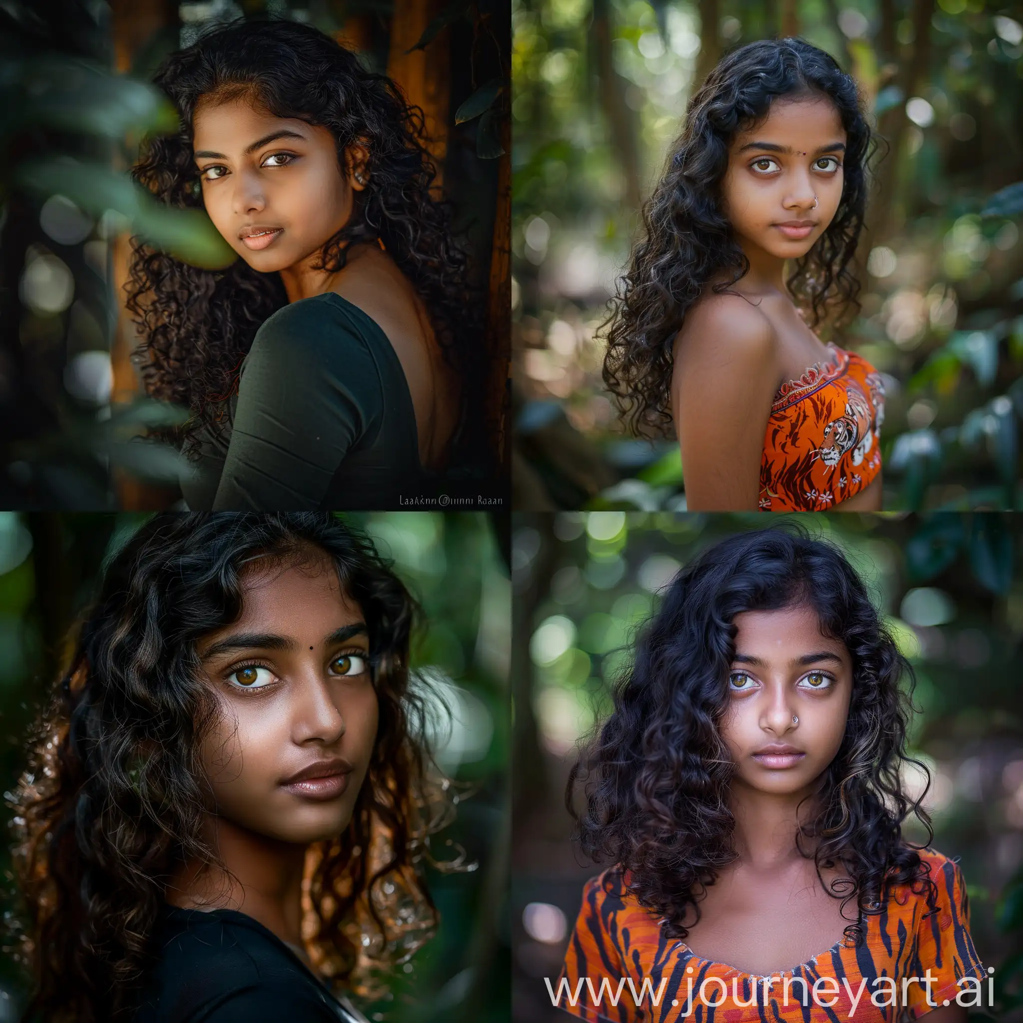 Curvy-Indian-Teenage-Girl-in-Thekkady-Tiger-Reserve