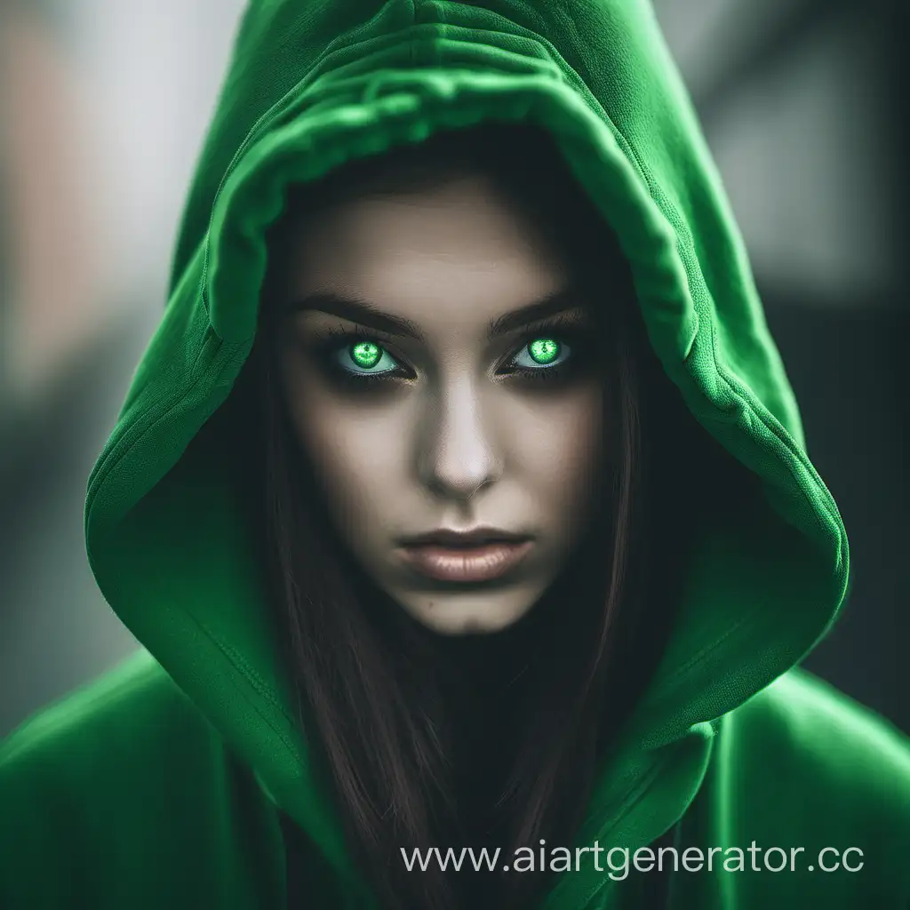 Enigmatic-Girl-with-Piercing-Green-Eyes-in-a-Hood