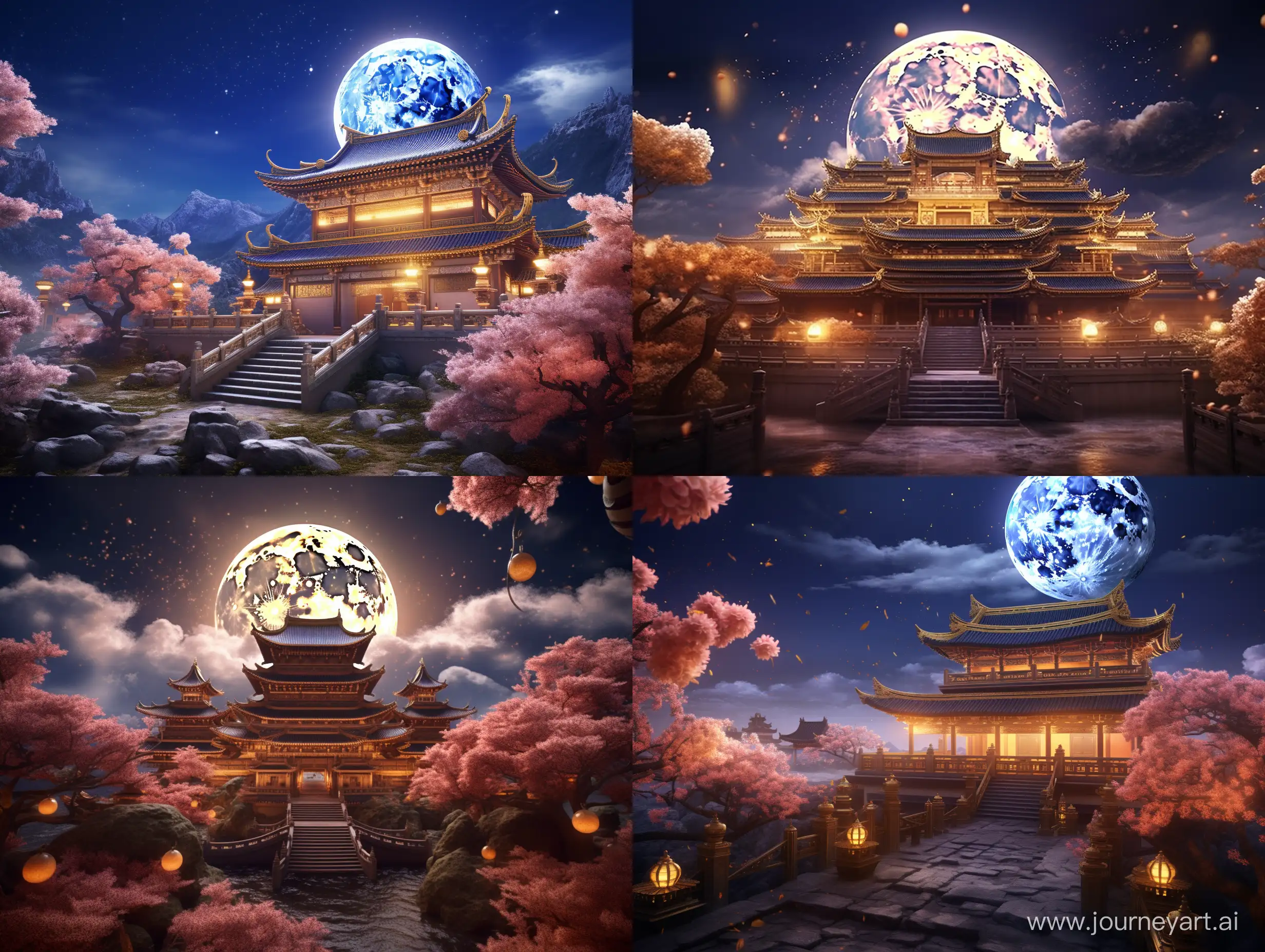 Enchanting-Golden-Chinese-Palace-A-CGRendered-Fairy-Tale-with-Dragons-and-Roses