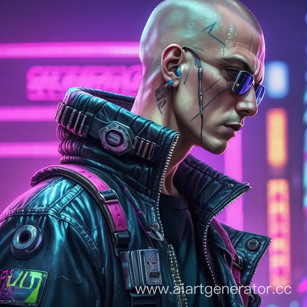 Cyberpunk-Skinhead-with-Futuristic-Elements