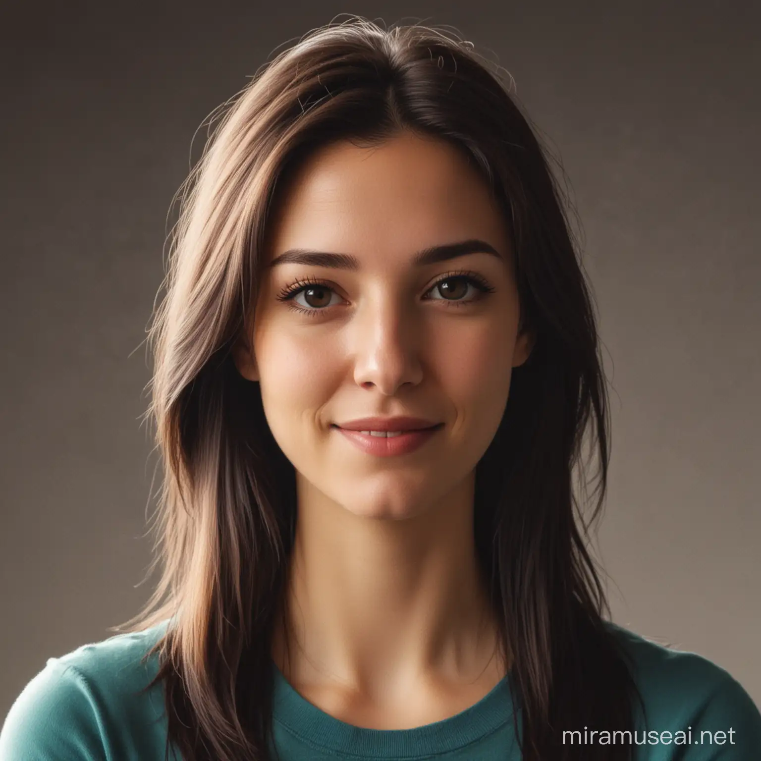 Elegant Female Professional Avatar for Business Networking